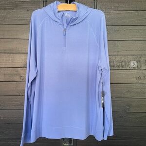 G/FORE Q-Zip Hooded Midlayer, sz XL